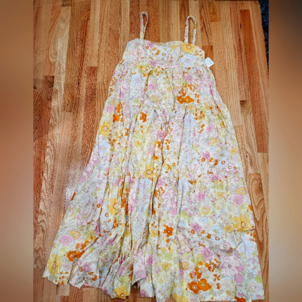 Free People Oversized Floral Maxi dress